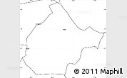 Blank Simple Map of Zarzal