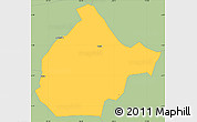 Savanna Style Simple Map of Zarzal
