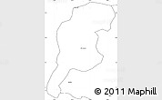 Blank Simple Map of Hojancha