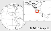 Blank Location Map of Liberia