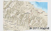 Shaded Relief 3D Map of Talamanca