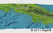 Satellite Panoramic Map of Puntarenas