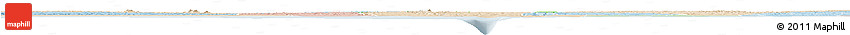 Political Horizon Map of Anyama, lighten