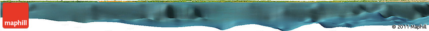 Political Horizon Map of Jacqueville, satellite outside