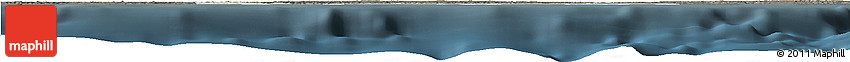 Shaded Relief Horizon Map of Jacqueville, darken