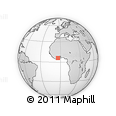 Outline Map of Agou