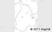 Blank Simple Map of Yakasse-Attobrou