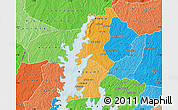 Political Shades Map of Beoumi