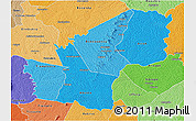 Political Shades 3D Map of Bongouanou