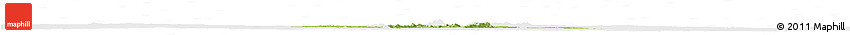 Physical Horizon Map of Brobo, single color outside