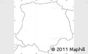 Blank Simple Map of Brobo, no labels