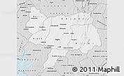 Silver Style Map of Bouake