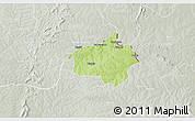 Physical 3D Map of Dropo, lighten, semi-desaturated