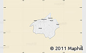 Classic Style Map of Dropo, single color outside