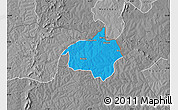 Political Map of Dropo, desaturated