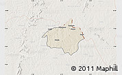 Shaded Relief Map of Dropo, lighten