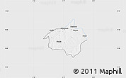 Silver Style Map of Dropo, single color outside