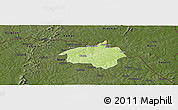 Physical Panoramic Map of Dropo, darken