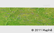 Satellite Panoramic Map of Dropo
