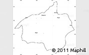 Blank Simple Map of Dropo, cropped outside