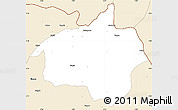 Classic Style Simple Map of Dropo