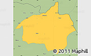 Savanna Style Simple Map of Dropo