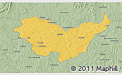 Savanna Style 3D Map of Nassian