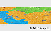 Political Panoramic Map of Nassian