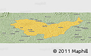 Savanna Style Panoramic Map of Nassian