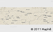 Shaded Relief Panoramic Map of Nassian