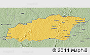 Savanna Style 3D Map of Tehini
