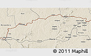 Shaded Relief 3D Map of Tehini