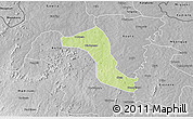 Physical 3D Map of Gbon, desaturated