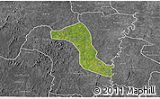 Satellite 3D Map of Gbon, desaturated