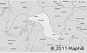 Silver Style 3D Map of Gbon