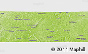 Physical Panoramic Map of Bassawa