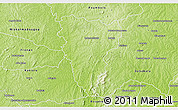 Physical 3D Map of Bonieredougou