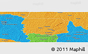 Political Panoramic Map of Foumbolo