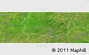 Satellite Panoramic Map of Foumbolo