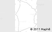 Blank Simple Map of Satama-Sokoura, no labels