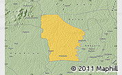 Savanna Style Map of Zoukougbeu