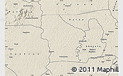 Shaded Relief Map of Zoukougbeu