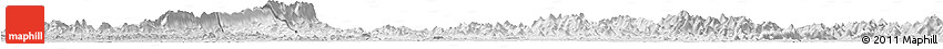 Silver Style Horizon Map of Danane