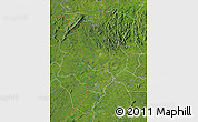 Satellite Map of Danane