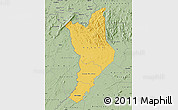 Savanna Style Map of Danane