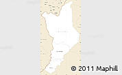 Classic Style Simple Map of Danane