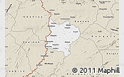Classic Style Map of Zouan-Hounien