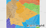 Political Shades 3D Map of Dimbokro