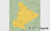 Savanna Style Map of Dimbokro