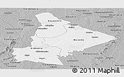 Gray Panoramic Map of Dimbokro